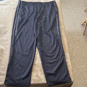 Tek Gear Black Joggers with White Stripes